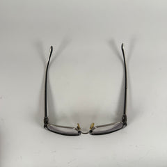 Chrome Hearts Black 'Flaps' Glasses