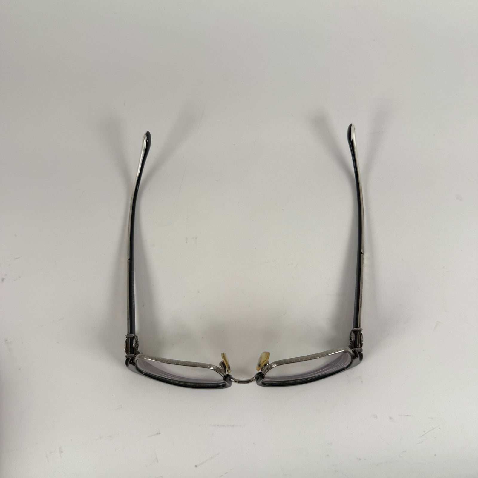 Chrome Hearts Black 'Flaps' Glasses