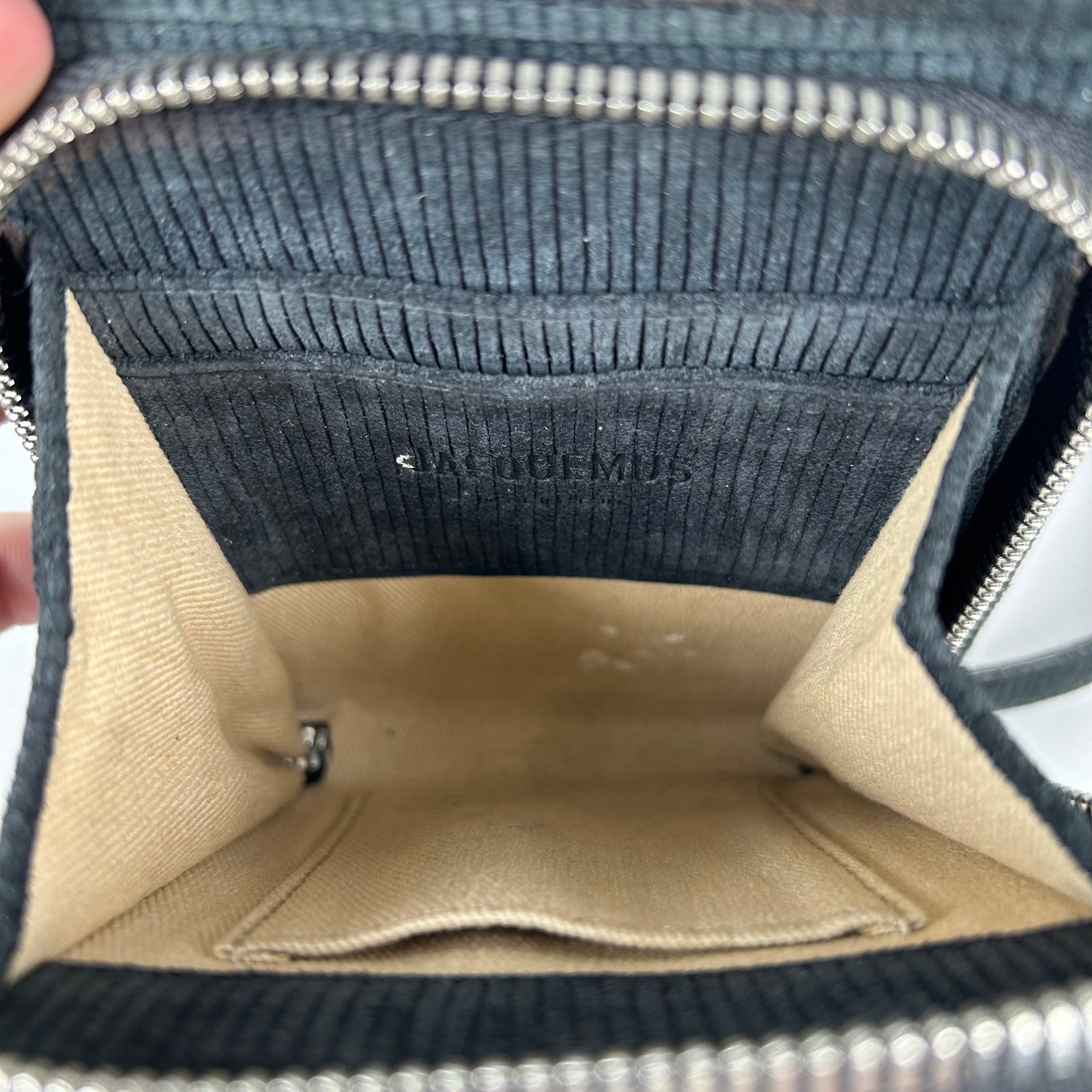 Jacquemus Le Gadjo Corduroy Zip Wallet