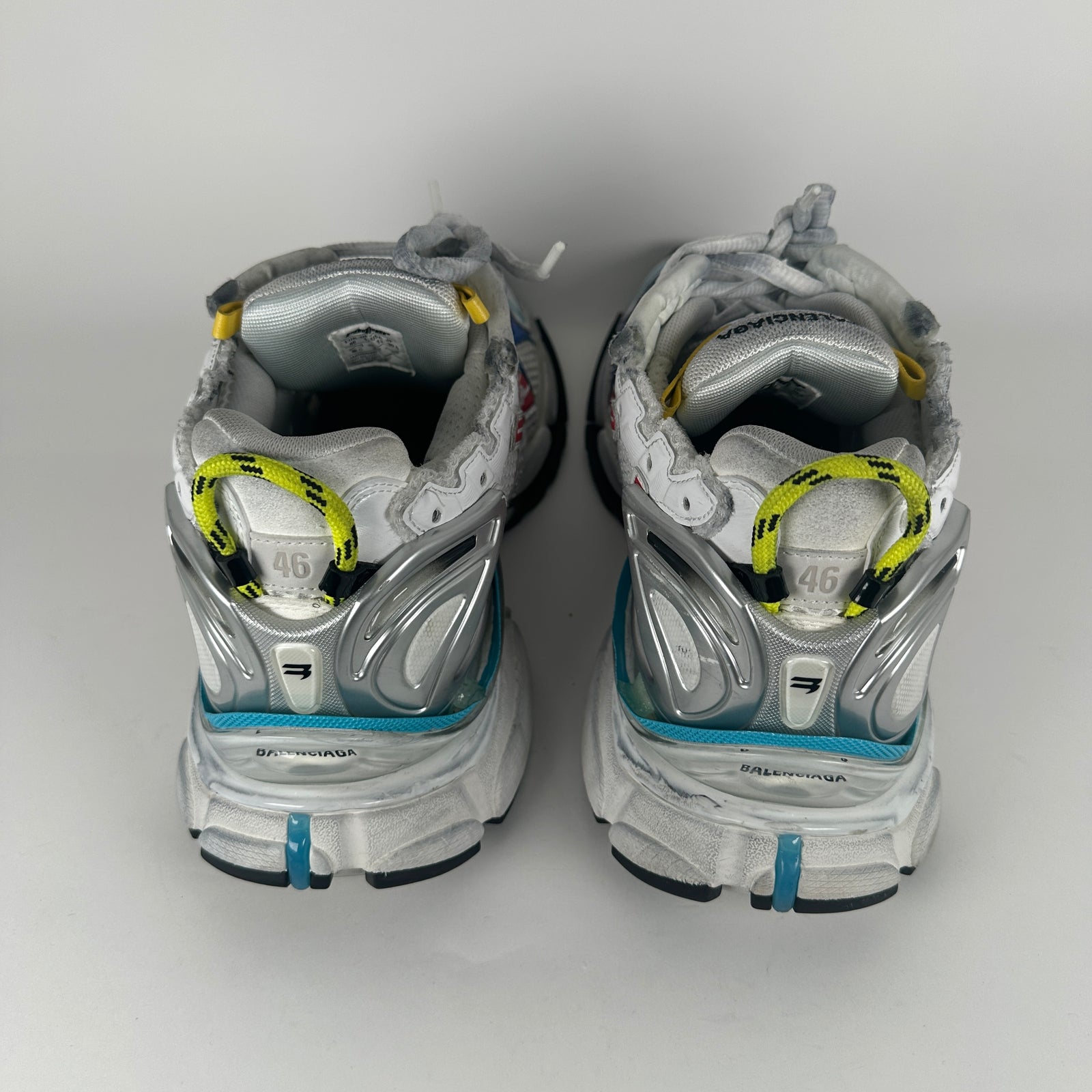 Balenciaga Multi-Color 2.0 Runners Size 13