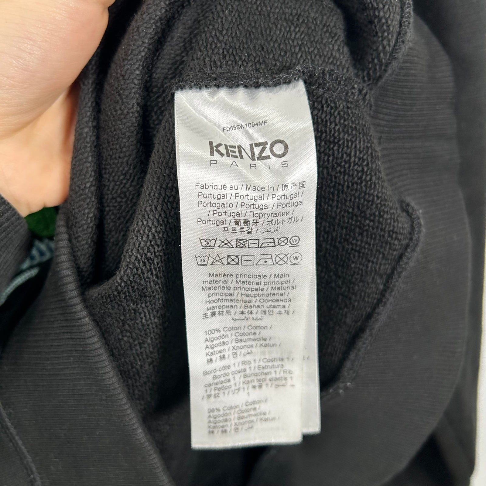 Kenzo Embroidered Logo Crewneck Size M