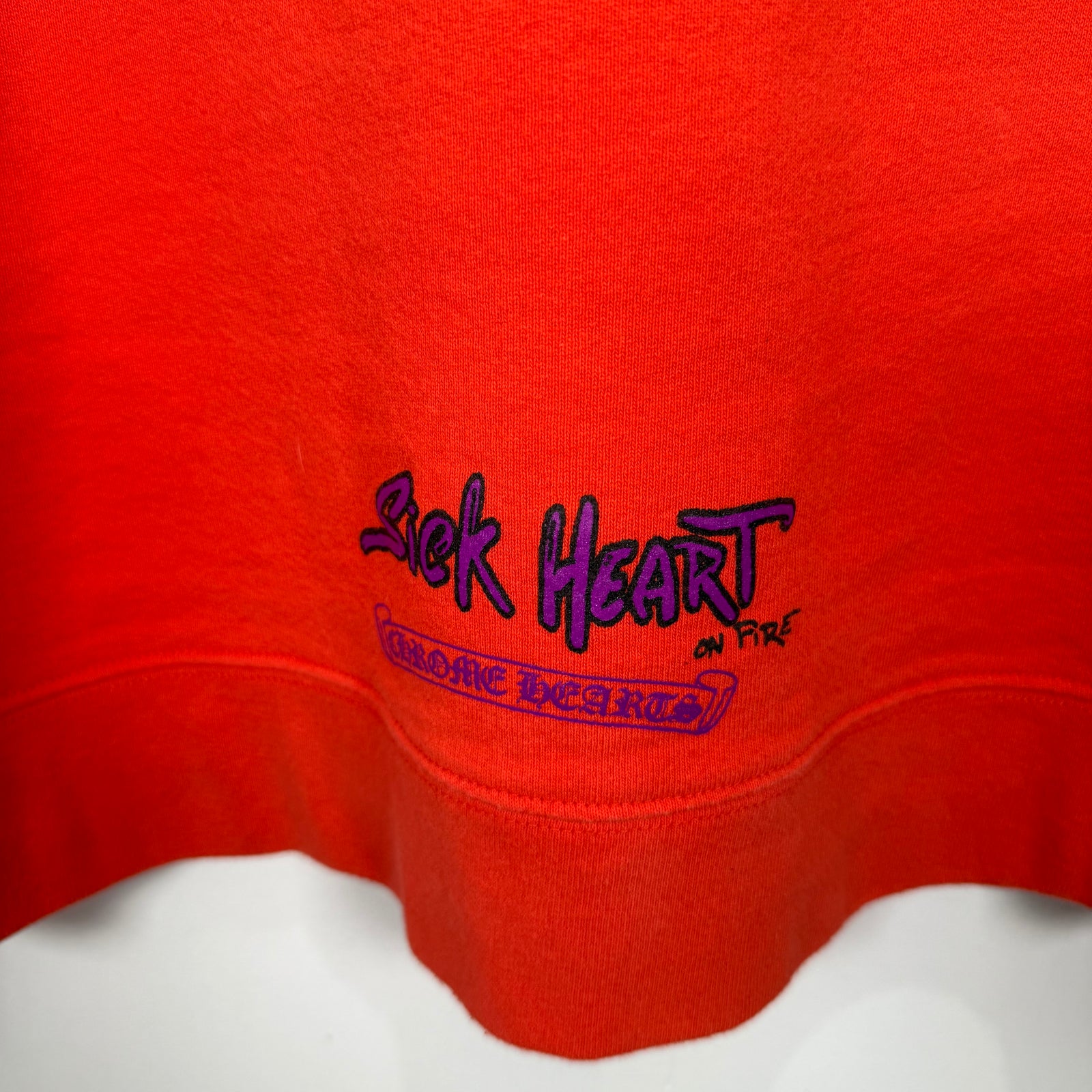 Chrome Hearts x Matty Boy Red Spark Graphic Hoodie Size L