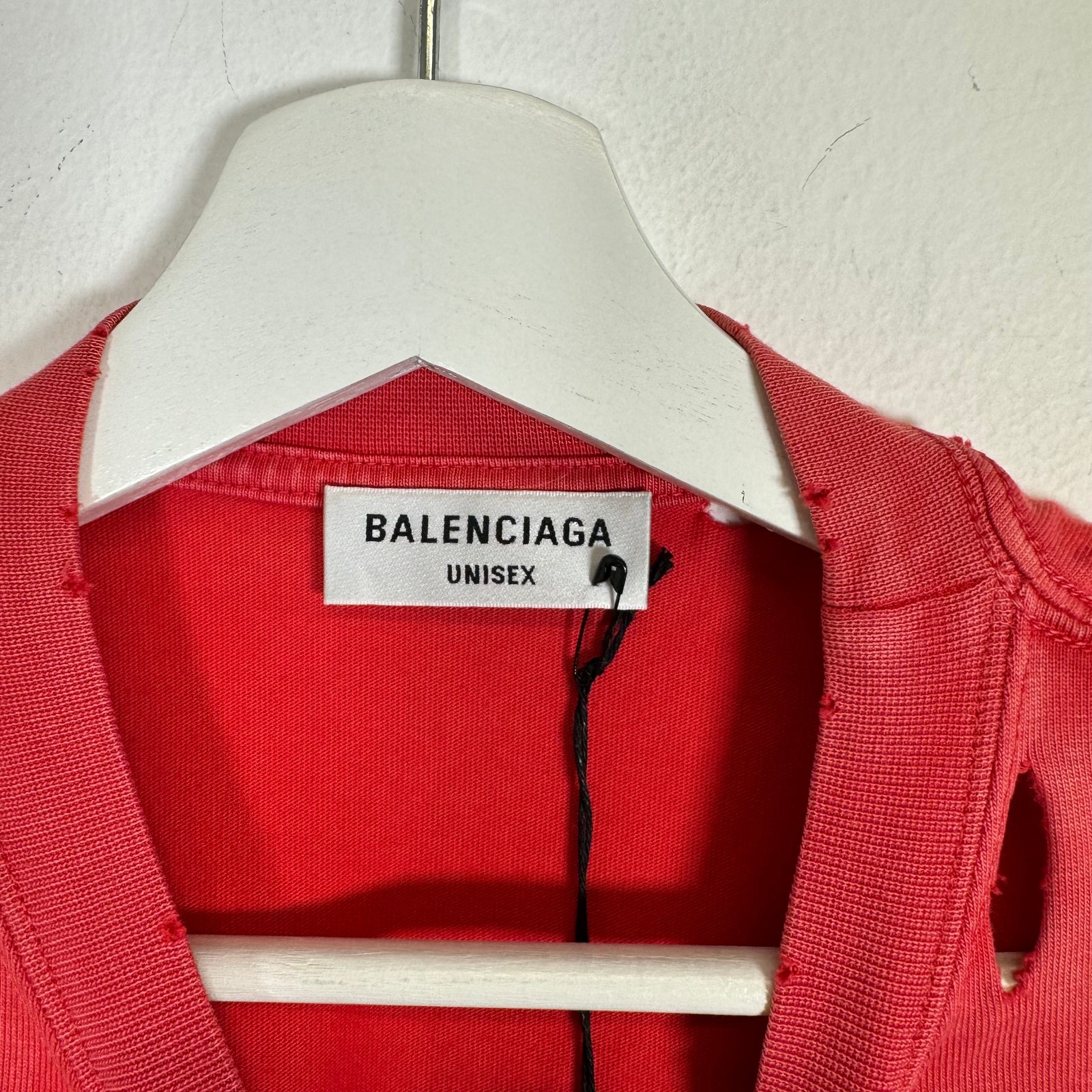 Balenciaga Peach Maison BB Tee Size XS