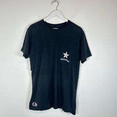 Chrome Hearts Black Ninja Star T-Shirt Size L
