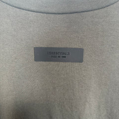 Essentials Brown Logo Tee Size XL