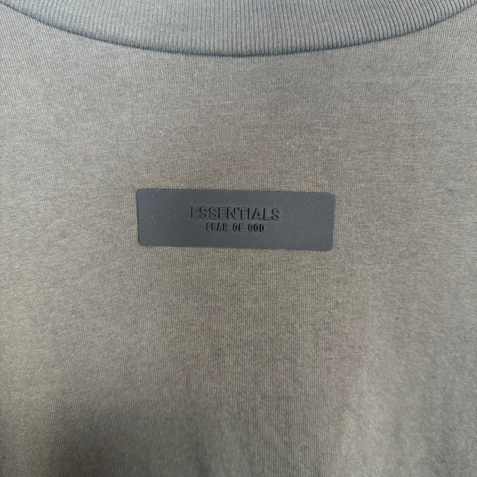 Essentials Brown Logo Tee Size XL