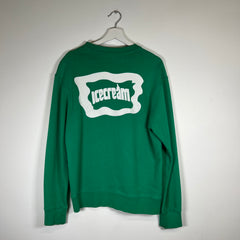 Ice Cream Graphic Green Crewneck
