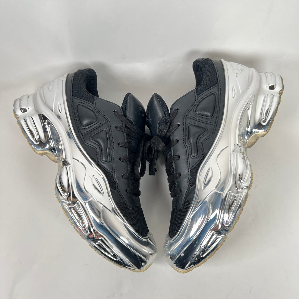 Raf Simons Black/Silver Ozweego Size 8.5