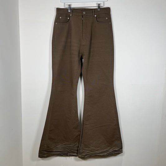 Rick Owens Dust Bolan Bootcut Jeans Size 32