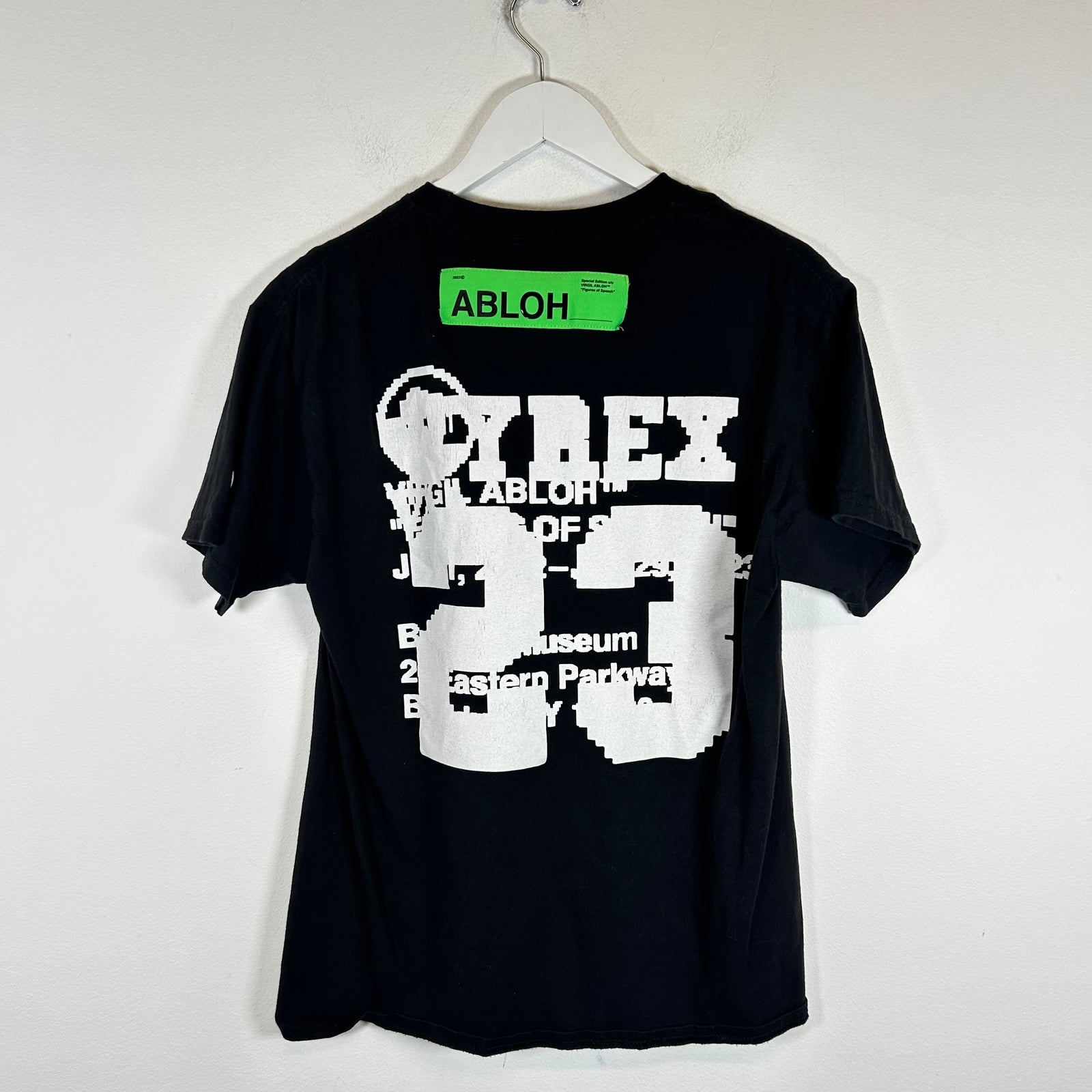 Pyrex Vision x Virgil Abloh Black FOS T-Shirt Size M