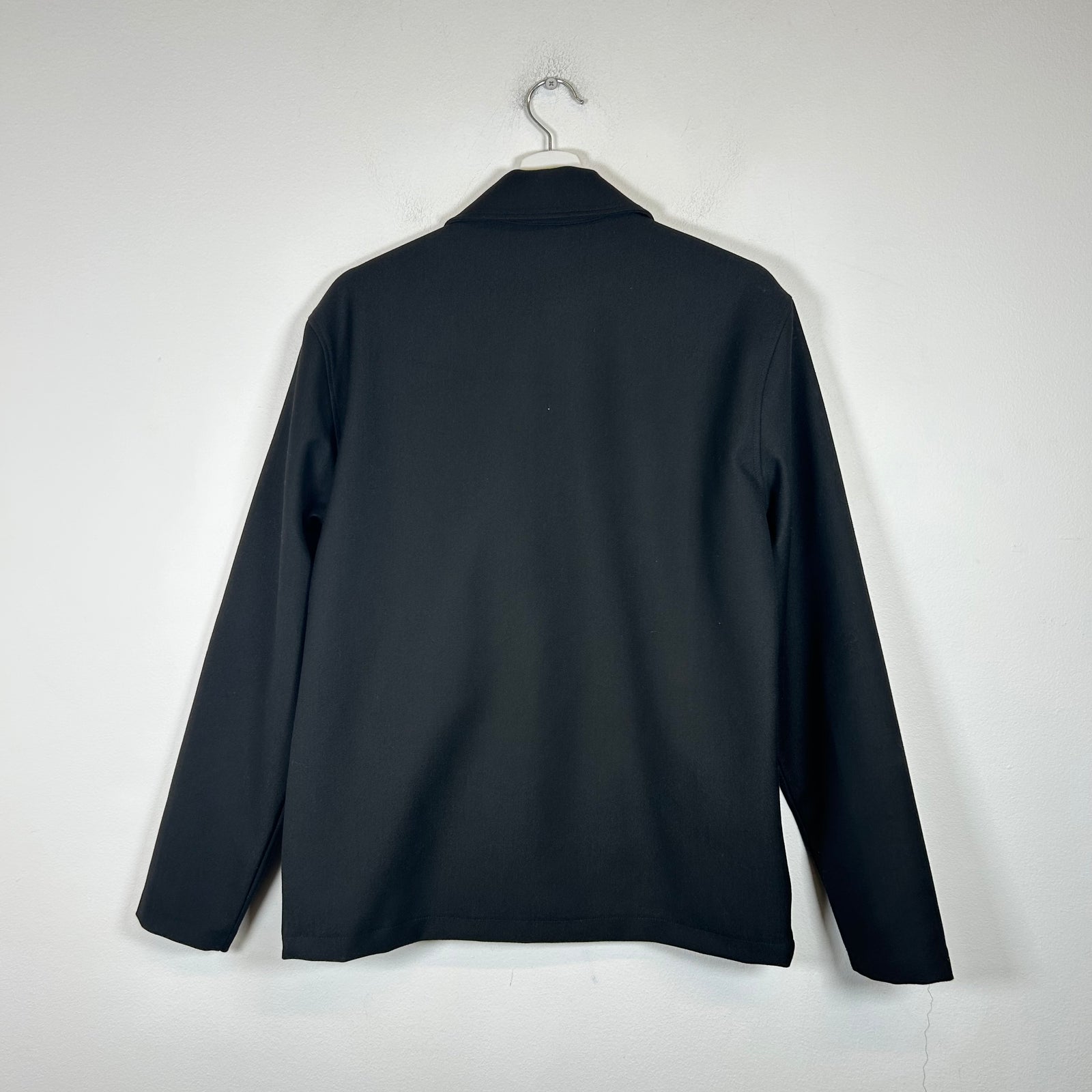 Kith Black Double Knit Coach Jacket Size XS