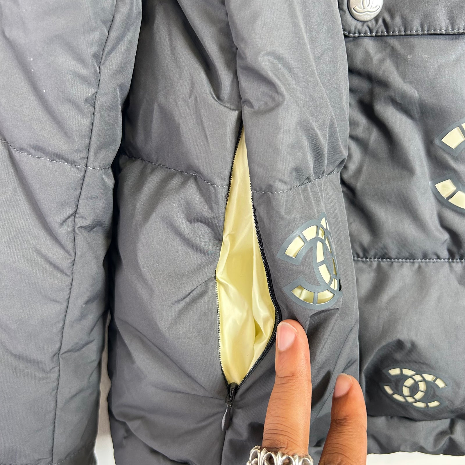 Chanel 2021 CC Coco Neige Down Puffer Jacket