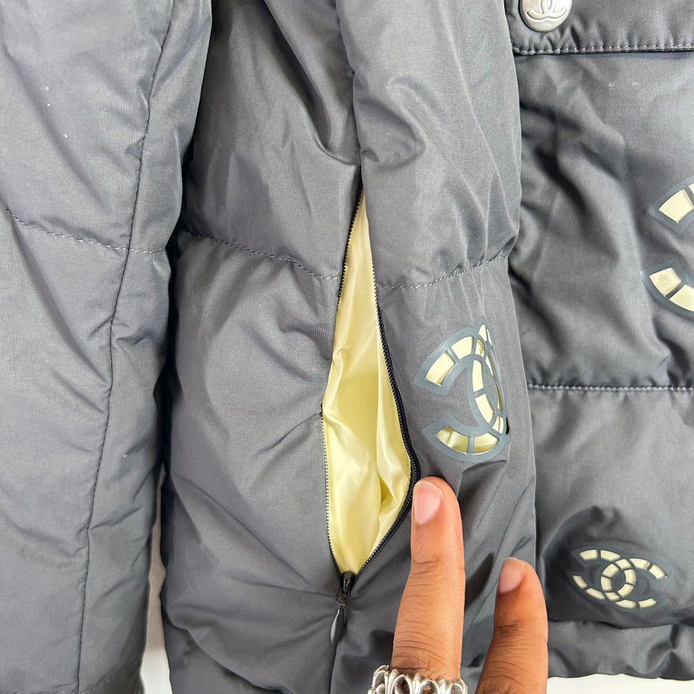 Chanel 2021 CC Coco Neige Down Puffer Jacket
