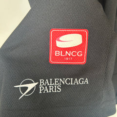 Balenciaga Black Mesh Hockey Shorts Size XXL