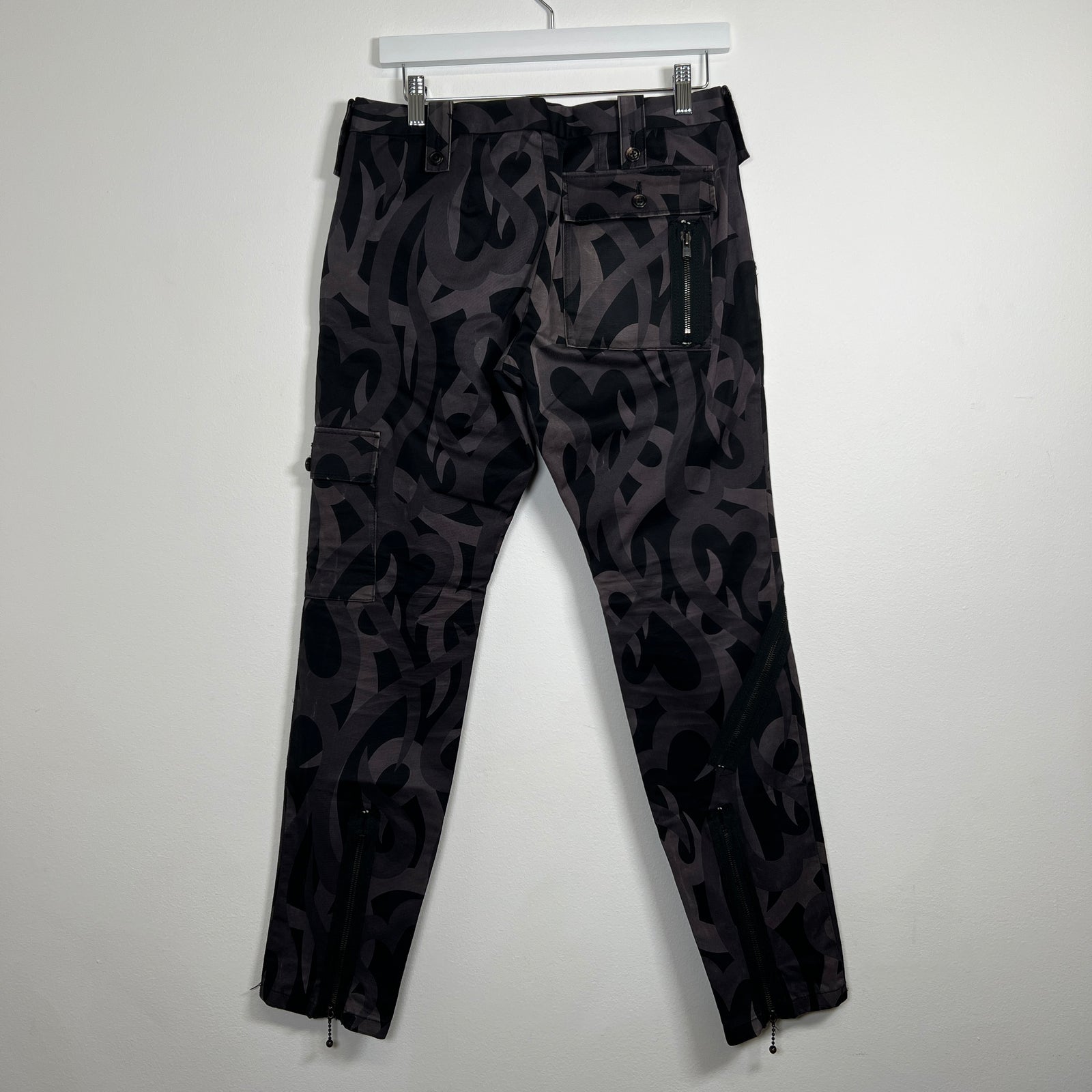 Number Nine Tribal Camo Cargo Pants