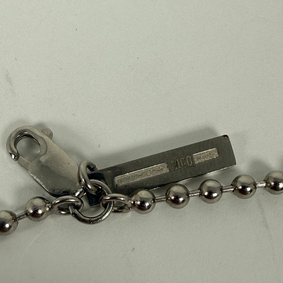 Alexander Mcqueen Silver 'Swallow' Bracelet