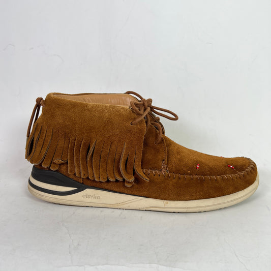 Visvim Brown FBT Shaman-Folk Size 10.5
