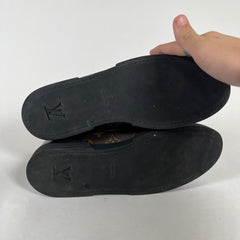 Louis Vuitton Brown/Black Match Up Sneakers LV 9.5