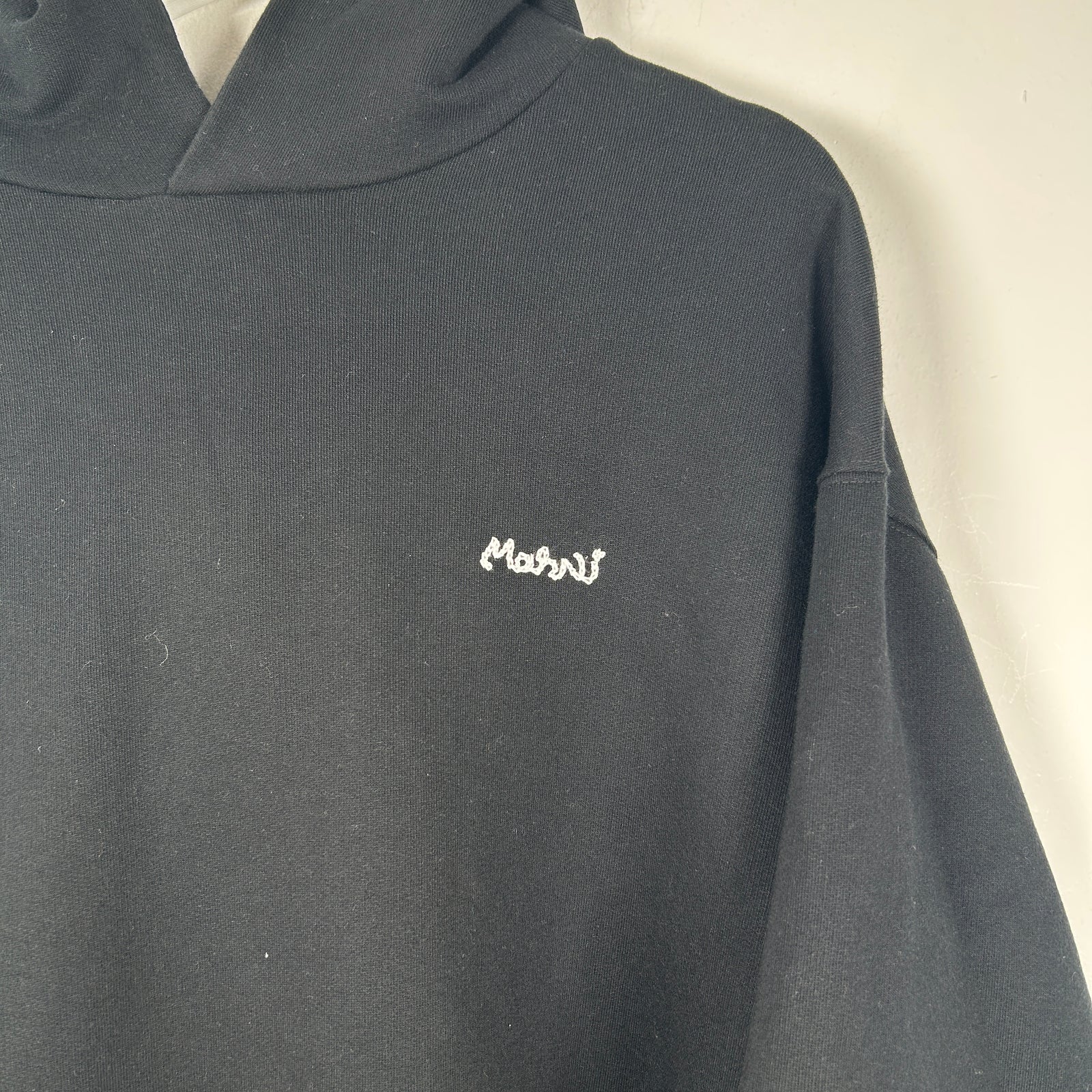 Marni Black Double Layered Sweatshirt Size L