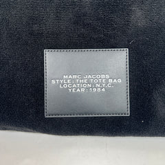 Marc Jacobs Black The Terry Medium Tote Bag