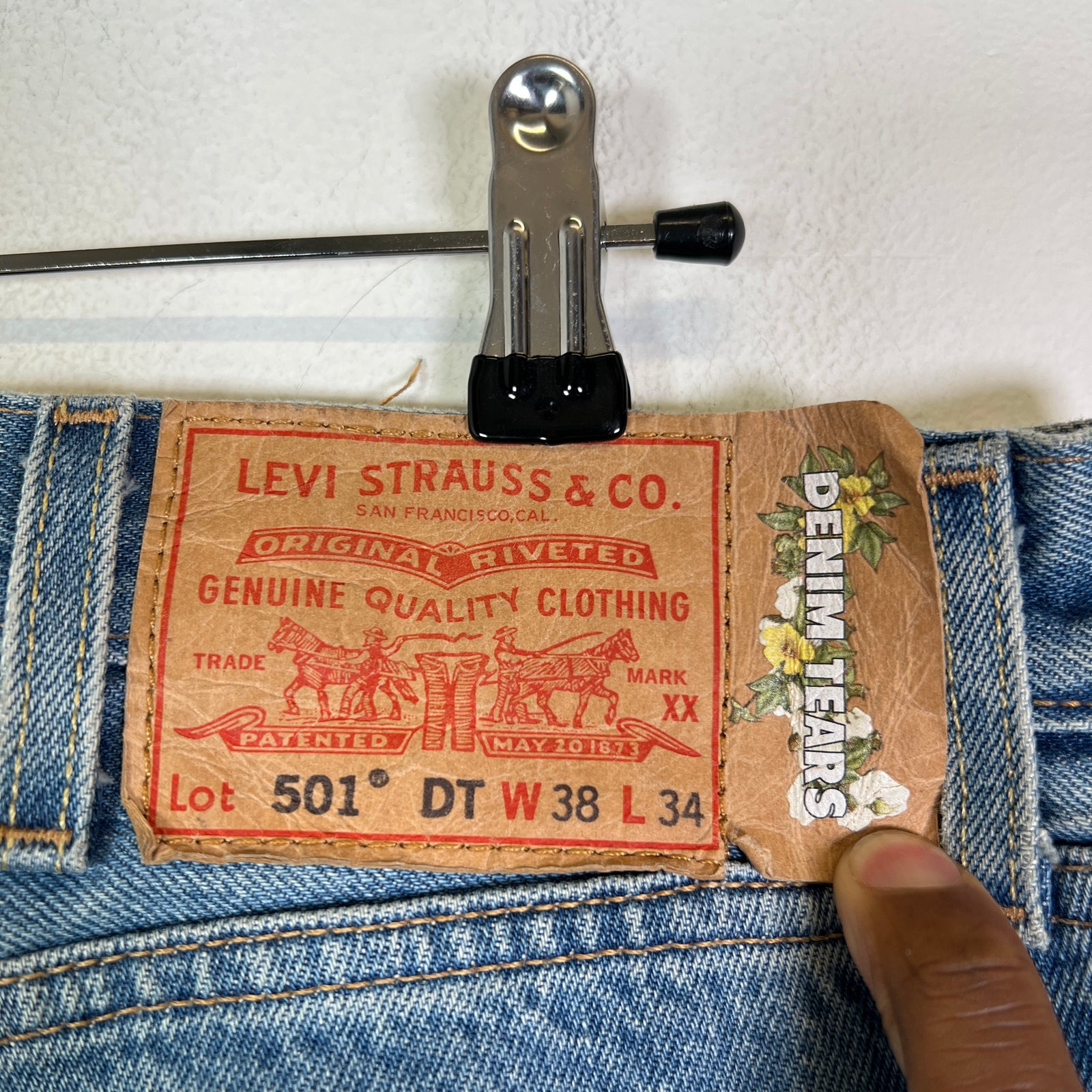Denim Tears Lightwash Wreath Denim Jeans