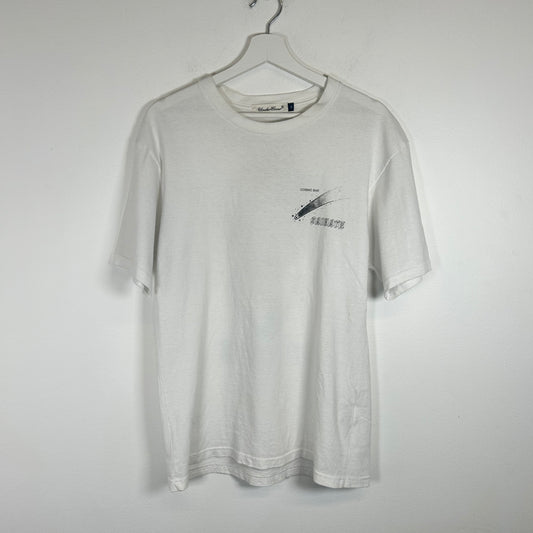 Undercover White Cosmic Bar T-shirt Size 2