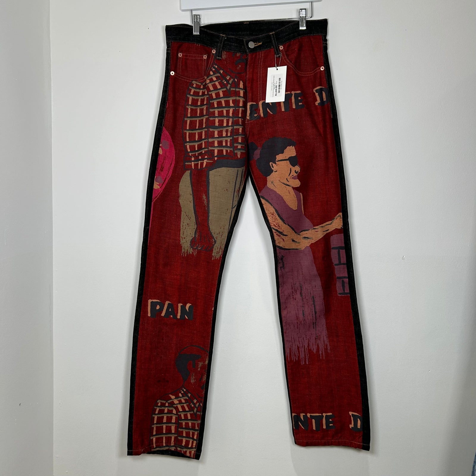 Comme Des Garcon 02AW Cuba Raw Denim Jeans Size 34