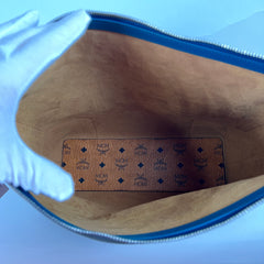 Mcm Medium Klara Hobo Bag Deep Teal
