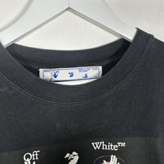 Off-White Caravaggio Arrow Black T-Shirt Size M