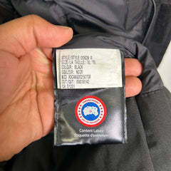 Canada Goose Black Langford Parka Jacket Size XL