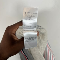 Thom Browne Grey 4 Bar Shorts Size 4