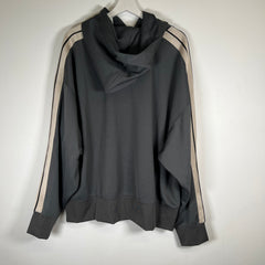 Palm Angels Grey Track Hoodie Size XL