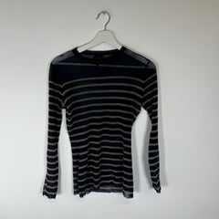 JPG Navy Mesh Longsleeve Sz L