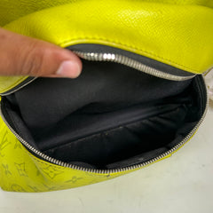 Louis Vuitton Yellow Taigarama Monogram Discovery Backpack