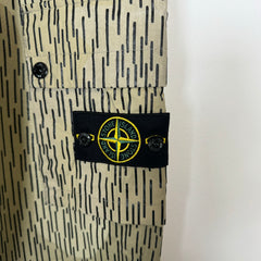 Stone Island Fleece Rain Camo Sweatpants Size 2XL