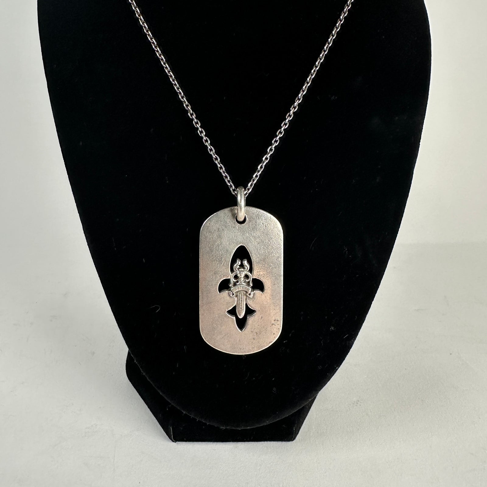 Chrome Hearts Dagger Dogtag