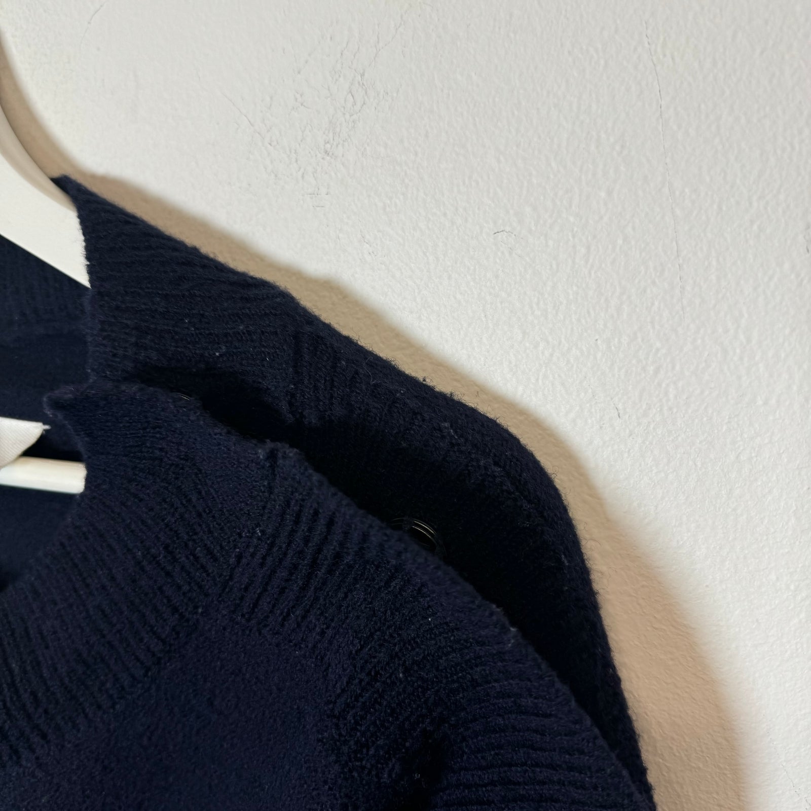 MM6 Maison Margiela Navy Striped Tape Sweater Size M