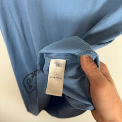 Givenchy Light Blue Arch Logo Tee Size S