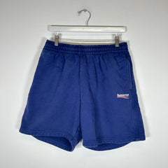 Balenciaga Blue Campaign Shorts Size M