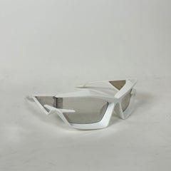 Givenchy White Matte Giv-Cut Sunglasses