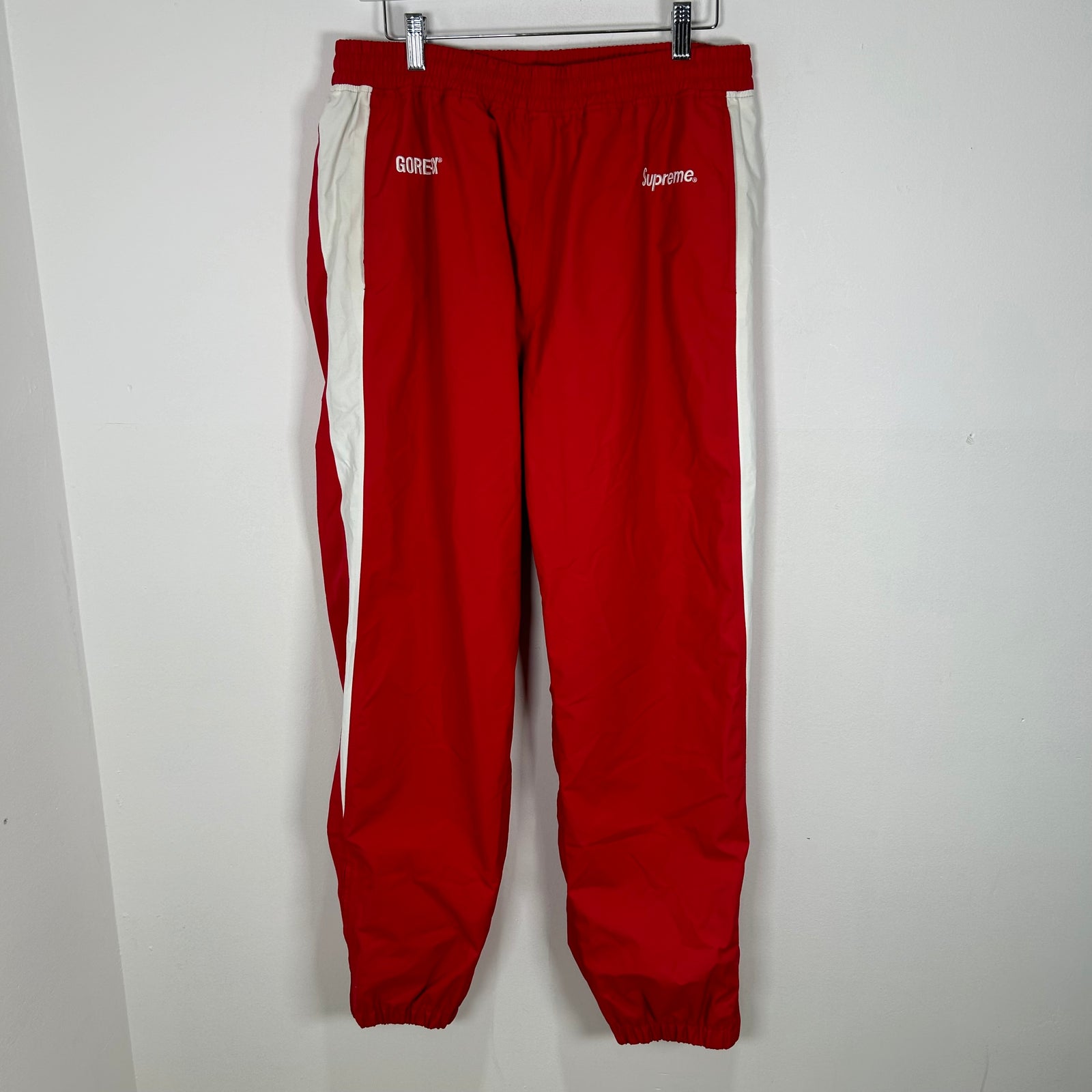 Supreme GORE-TEX Red Track Pant Size M
