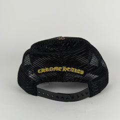 Chrome Hearts Gold CH Corduroy Hat