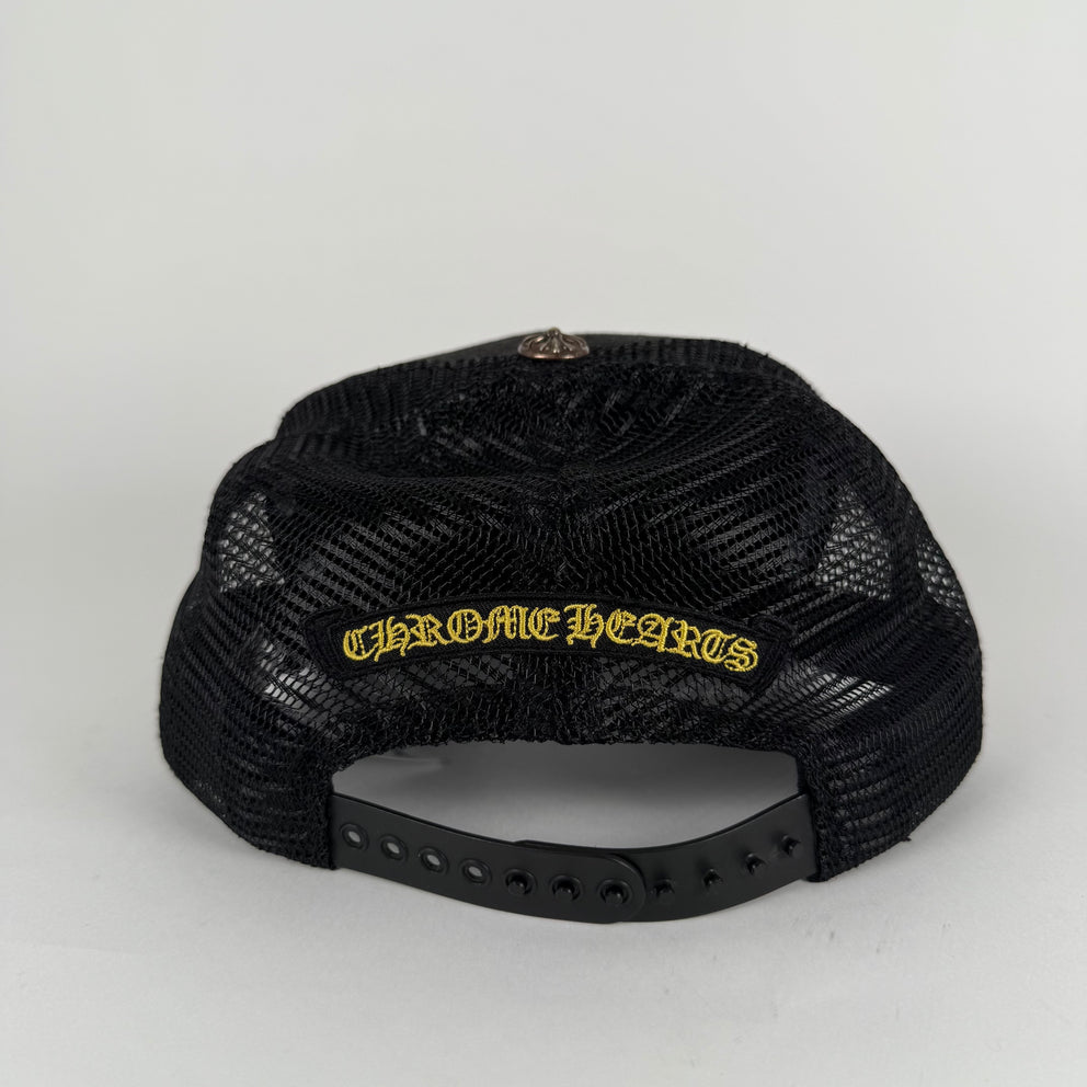 Chrome Hearts Gold CH Corduroy Hat