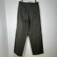 Dries Van Noten Wide Leg Cargo Pants Size 52