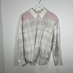 Marni Double Collar Striped Button-Up Shirts Size S