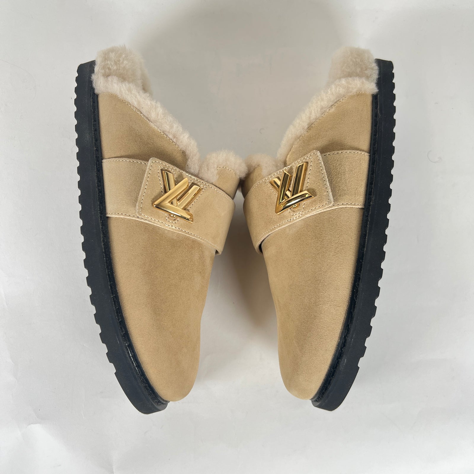 Louis Vuitton Cosy Flat Comfort Clog Size 38.5