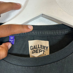 Gallery Dept Vintage Black ATK Logo T-Shirt Size M