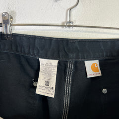 Carhartt Vintage Black Distressed Double Knee Carpenter Pants 002