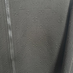 Louis Vuitton Black Monogram Zip-Up Jacket Size S