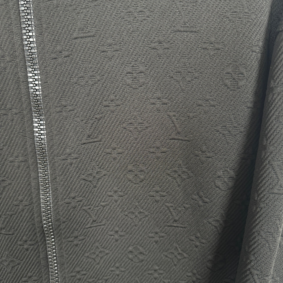 Louis Vuitton Black Monogram Zip-Up Jacket Size S